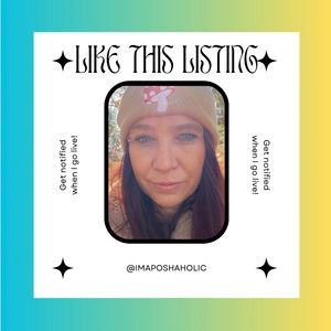 - @IMASHOPAHOLIC2- IM LIVE! Like this post to get notified